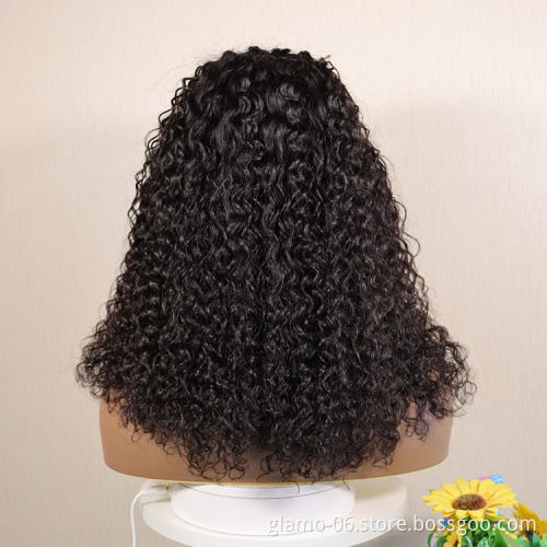 Wholesale price High Quality Human Hair T Part Lace Front water wave Wigs  Frontal Wigs Hot Selling T part lace closure wigs